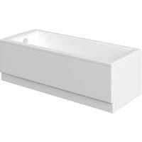 Wickes Camisa Sloped Back Single Ended Straight Bath - 1700 x 700mm