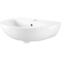Wickes Newport 1 Tap Hole Cloakroom Ceramic Basin - 360mm