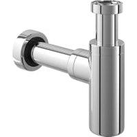 Wickes Contemporary Bottle Trap - Chrome