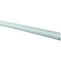 Wickes PVCu White Soffit Butt Joint Trim - 2500mm