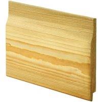 Wickes Treated Rebated Shiplap - 14.5 x 119 x 2400mm - Pack of 4