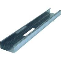 Knauf Galvanised Metal C-Stud - 0.55 x 70mm x 2.7m
