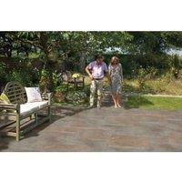 Marshalls Symphony Project Smooth Copper Porcelain Paving Patio - 16.89m2