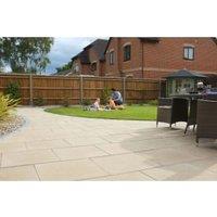 Marshalls Perfecta Smooth Natural Paving Slab - 450 x 450 x 35mm