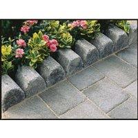 Marshalls Drivesett 4-in-1 Textured Pennant Grey Kerb Stone - 100 x 100 x 200mm - Pack of 240