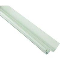 Wickes White Universal Edge Flashing for Polycarbonate Sheets - 3m