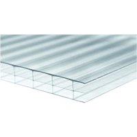 Wickes 16mm Triplewall Polycarbonate Sheet - 900 x 3000mm