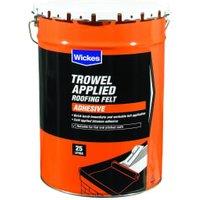 Wickes Trowel On Roofing Felt Adhesive - 25L