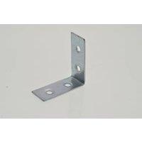 Wickes 38mm Zinc Angle Bracket - Pack of 4