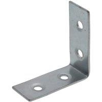 Wickes 38mm Zinc Angle Bracket - Pack of 20