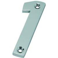 Wickes Chrome Door Number - 1