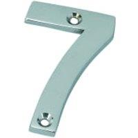 Wickes Chrome Door Number - 7