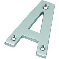 Wickes Chrome Door Letter - A