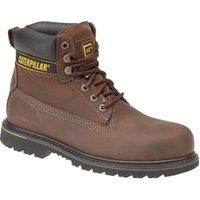 Caterpillar CAT Holton SB Safety Boot - Brown Size 7
