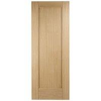 Wickes Oxford Oak Veneer 1 Panel Shaker Internal Door - 1981 x 838mm
