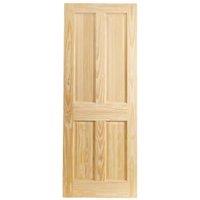 Wickes Skipton Clear Pine 4 Panel Internal Door - 1981 x 610mm