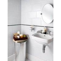 Wickes Bevelled Edge White Gloss Ceramic Wall Tile - 300 x 200mm