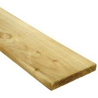 Wickes Treated Sawn Timber - 22 x 150 x 3000mm