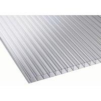 10mm Clear Multiwall Polycarbonate Sheet - 4000 x 700mm