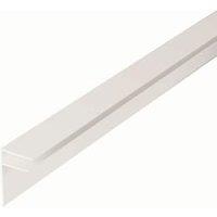 10mm PVC Side Flashing - White 3m