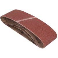 Wickes Medium 75 x 533mm Sanding Belts - Pack of 3