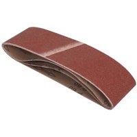 Wickes Coarse 75 x 533mm Sanding Belts - Pack of 3