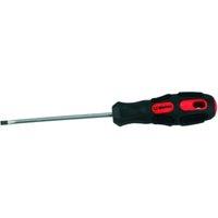 Wickes 3mm Soft Grip Slotted Screwdriver - 75mm