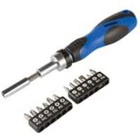 Wickes 14 Piece Ratchet Screwdriver Set