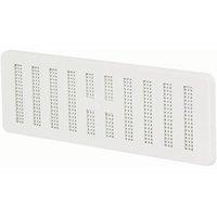 Manrose White Hit & Miss PVC Vent - 225 x 75mm