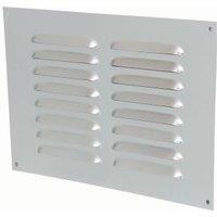 Manrose Anodised Aluminium Louvred Vent - 225 x 150mm