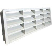 Manrose Slimline PVC Air Brick - White