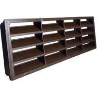 Manrose Slimline PVC Air Brick - Brown