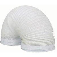 Manrose PVC White Duct - 150mm x 3m
