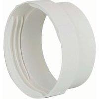 Manrose PVC White Round Female Connector - 100mm