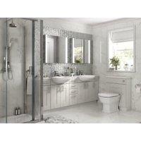 Wickes Vermont Grey Open Display Unit - 300 x 735mm