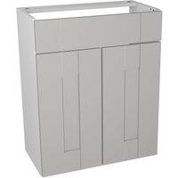 Wickes Vermont Grey Vanity Unit - 600 x 735mm