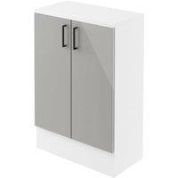 Wickes Vienna Grey Base / Wall Storage Unit - 600 x 735mm