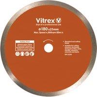 Vitrex Tile Saw Diamond Blade 180mm