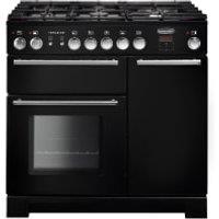 Rangemaster Infusion 90cm Dual Fuel Range Cooker - Black