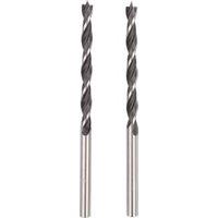 Wickes Wood Drill Bit - 4 x 75mm Pack of 2
