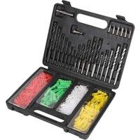 Wickes 300 Piece Drill Bit & Wall Plug Set