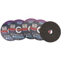 Wickes Multi-Purpose Flat Cutting Disc 115mm - Pack of 5