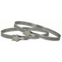 Manrose Metal Circular Hose Clips - 50-110mm - Pack of 2