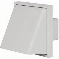 Manrose White PVC External Cowled Vent - 101.6mm