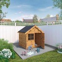 Mercia Wooden Snug Playhouse with Assembly - 4 x 4ft
