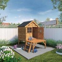 Mercia Wooden Snug Playhouse & Tower with Assembly - 6 x 5ft