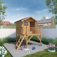 Mercia Wooden Poppy Playhouse & Tower with Assembly - 7 x 5ft