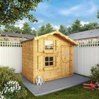 Mercia 7 x 5ft Wooden Double Storey Playhouse with Assembly