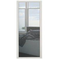 Spacepro 1 Panel Shaker Cashmere Frame Mirror Door - 610mm