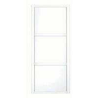 Spacepro 3 Panel Shaker White Frame Door - 610mm